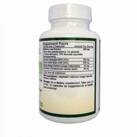 Physician Naturals White Mulberry Leaf Extract Natural ...