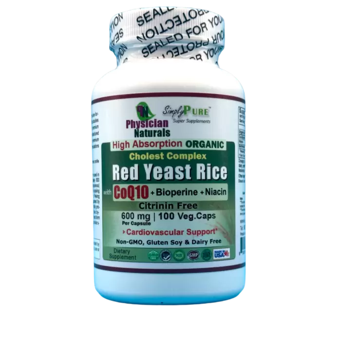 atom Hals Wings High-Quality Red Yeast Rice Supplement – Physician Naturals