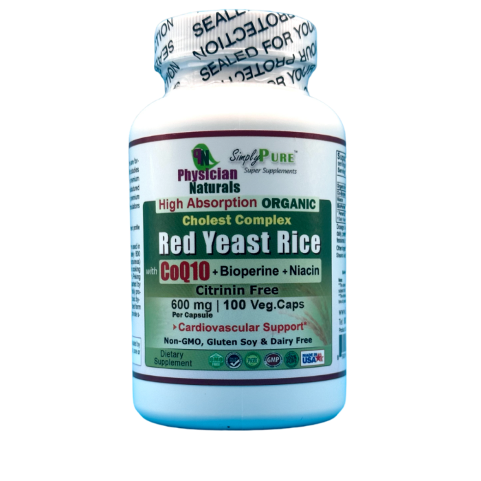 HighQuality Red Yeast Rice Supplement Physician Naturals