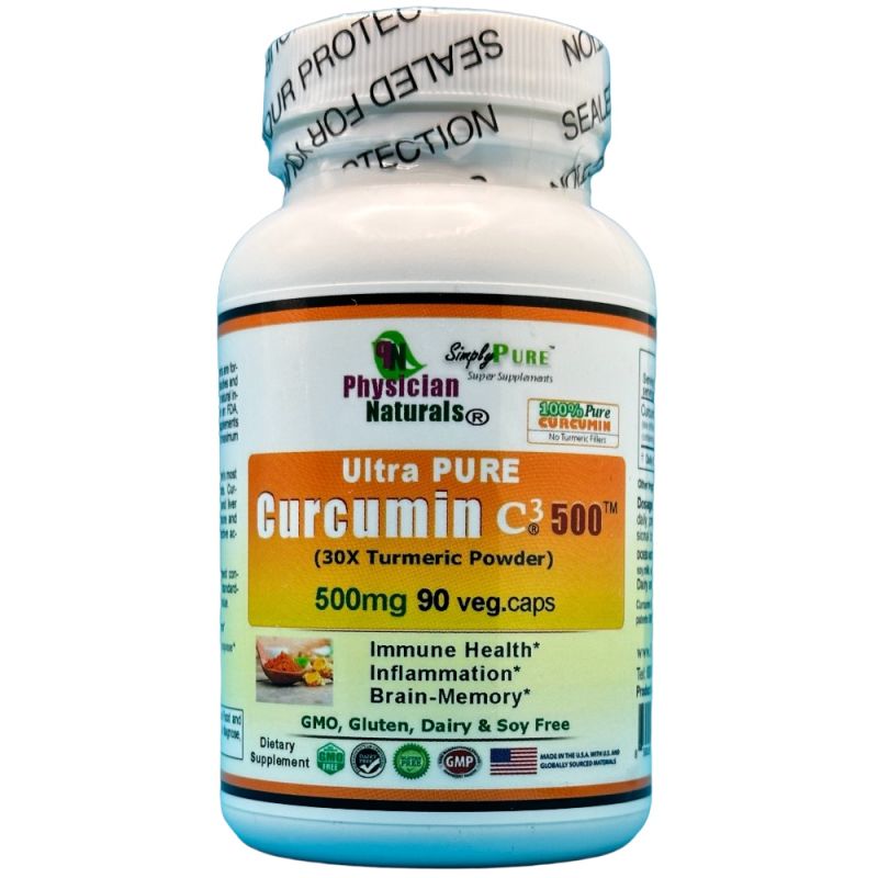 Curcumin 500 C3 Complex 500mg-90 Veg Capsules