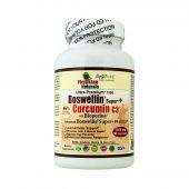 Premium Boswellin Super PS and Curcumin C3 with Bioperine 1000 mg 90 tabs Ultra Formulation supports Arthritis Joints Intestinal and Immune Health