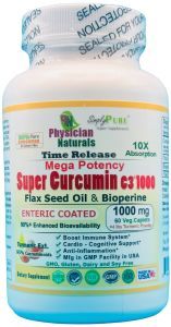 Mega Potency Super Curcumin C3 1000 Mg