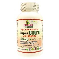High Absorption 5x Super CoQ10 with Piperine