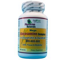 Mega Glucosamine Complex with Chondrotin and Opti MSM  Joint Tissue and Mobility