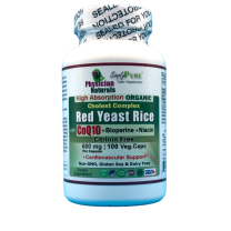 Red Yeast Rice with CoQ10 Piperine  600mg