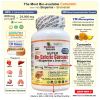 Super Bio Enteric Curcumin with Bioperine and Bromelain Enteric Coated 800 mg 100 Veg Caplets The Most Bioavailable Pure Turmeric Extract Cognitive Immune Heart Health