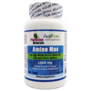 Amino Max 1000 Mg  with Egg White Rich in Essential 9 branch Chain Aminos