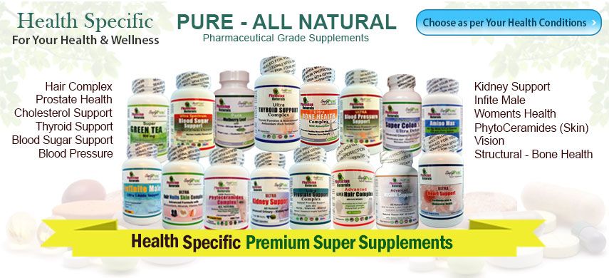Health Specific: Choose as per your health conditions